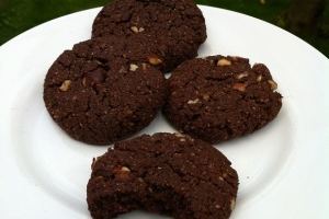 Imagem receita popular: Cookie Fit de Amendoim e Coco
