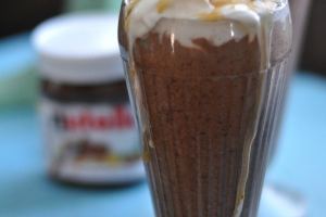 Imagem receita popular: Milkshake de Nutella