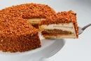 Imagem receita popular: Receita de Torta de Doce de Leite Crocante